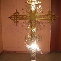 Изготовлен Золотой крест Троицкой церкви, МО, Серпуховского р-на, с. Лужки